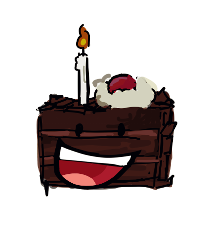 harkful's tweet photo. The Humble, Helpful, Kind Cake #portal https://t.co/rFDjB6Gnc0
