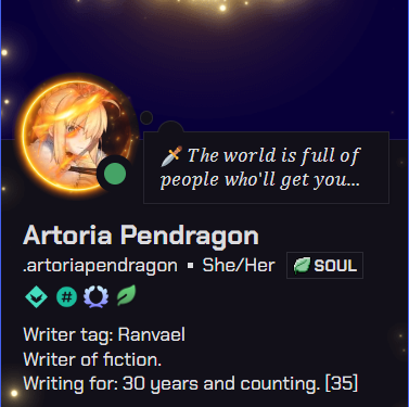 Saber tweet media