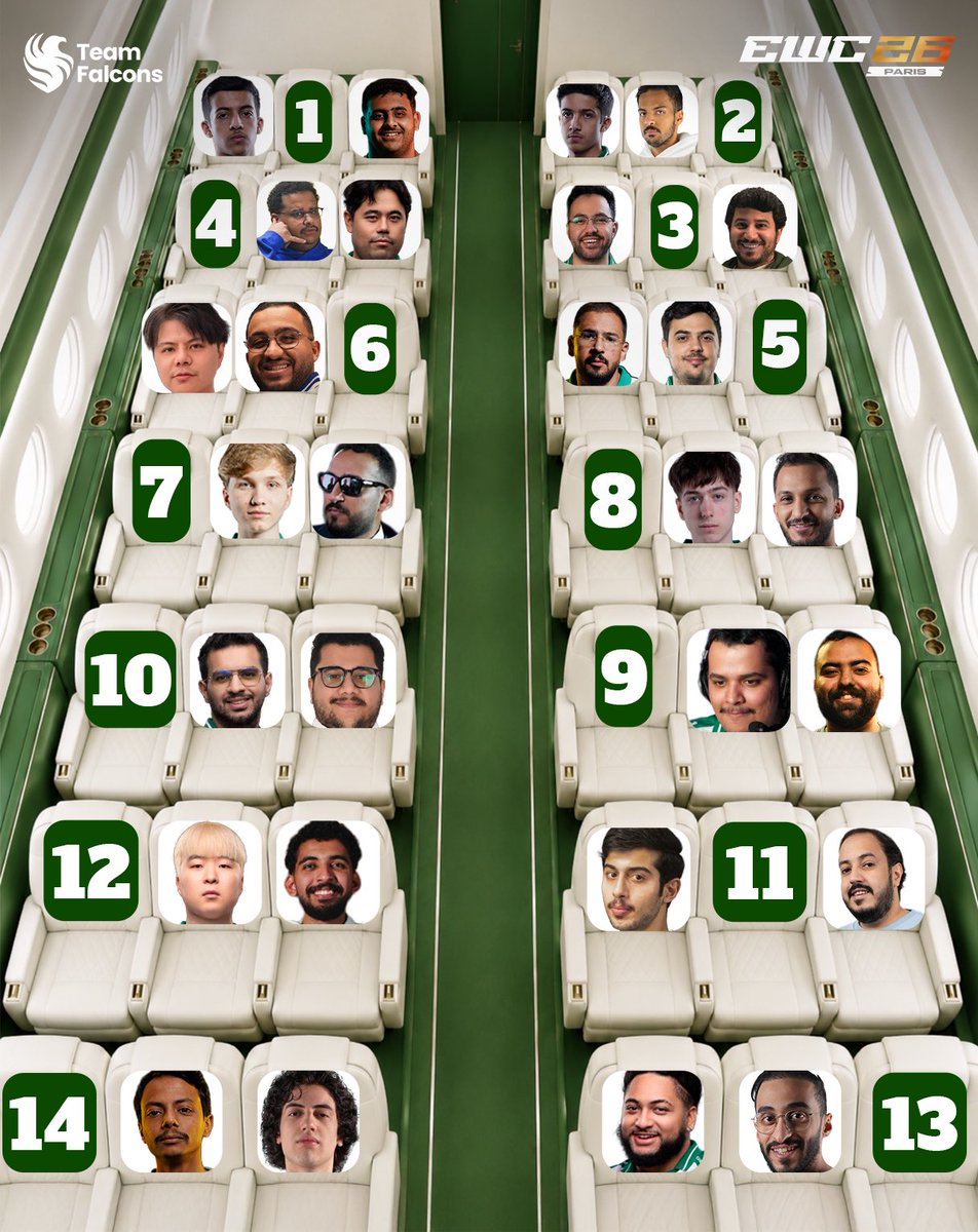 Team Falcons tweet media