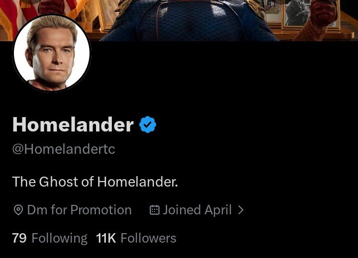 Homelander tweet media