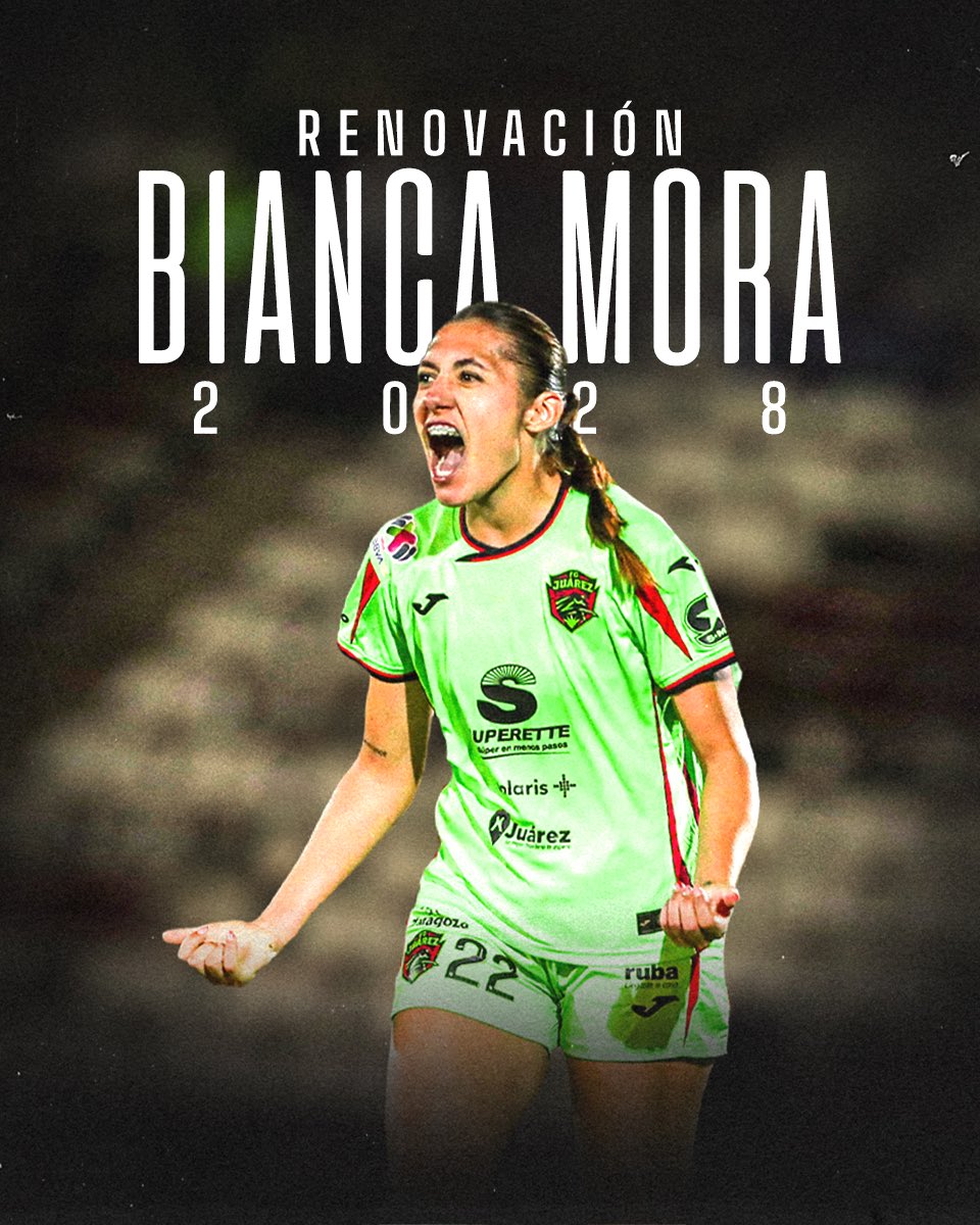 FemenilFcJuarez's tweet photo. Seguimos fortaleciéndonos💪🏻😤🛡️

Bianca Mora defenderá nuestro escudo hasta 2028🐎✍🏼💚

Nota completa👇🏻📝:

https://t.co/b5JL9Vd9Zf https://t.co/bJ2jPcKdaP