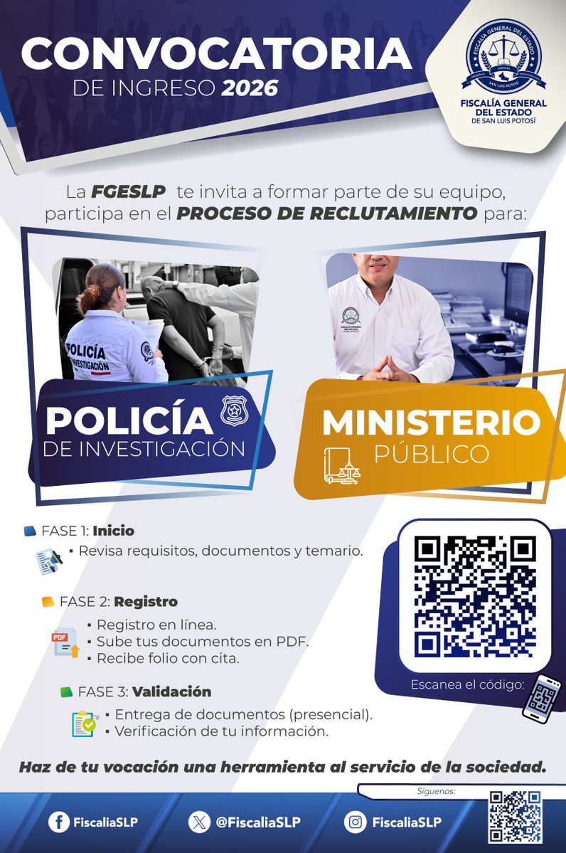 Fiscalía San Luis Potosí tweet media