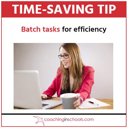 schoolcoachguru's tweet photo. [#Headteachers &amp; School Leaders] Check out this Time-Saving Tip… 👇

#timesavingtips #schoolleaders #slt #worklifebalance #coachinginschools #wellbeing #education #schools https://t.co/55G11YcLDj