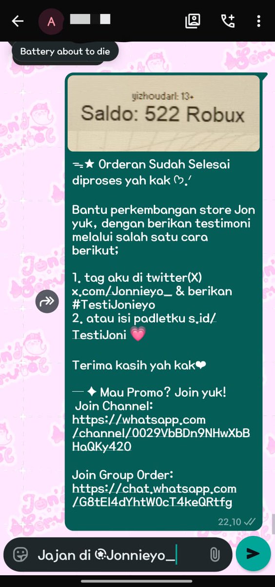 Joni ⋆ ORDER DI WA‼️⋆ FH Tofaf Gamesᡣ𐭩.ᐟ tweet media