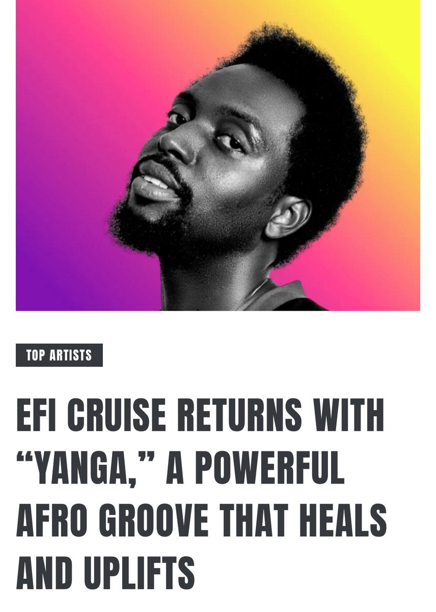 BaysideRecords's tweet photo. “There’s something grounding about the way Efi Cruise delivers his words, as if the song itself is reaching out to repair tired spirits.” 

The Further on “Yanga” by @thebaysideboy 

https://t.co/JMTEQIBytG https://t.co/iR4M7nZNxI