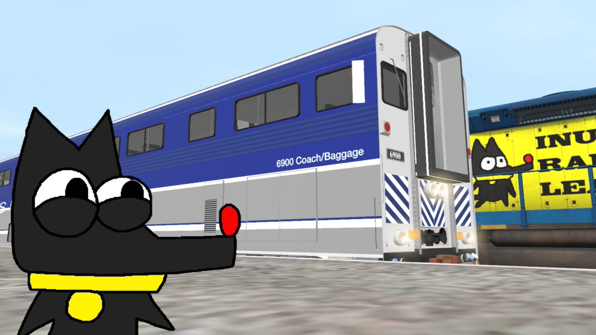 GrantWright8715's tweet photo. INUbis' Railfanning Trip
A little birthday gift for one of my favorite animators, @inusbij00!
#INUbis
#Trainz
#AmtrakSurfliner https://t.co/nr1eTw4LEj