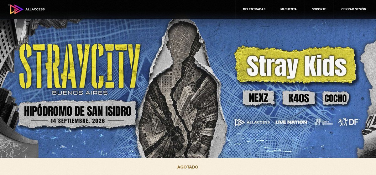 🇦🇷 VOY A VER A STRAY KIDS tweet media