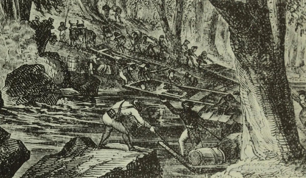 250YearsAgoLive's tweet photo. After one week of battle, the American fort at the Cedars, Quebec, has surrendered. 

400 Americans are captured. One person died in the battle, and 11 were wounded. https://t.co/MgOJkgswbZ