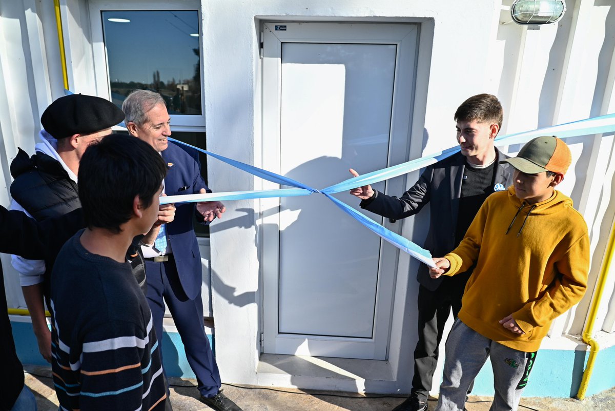 MollMadryn's tweet photo. #Chubut Provincia reinauguró la histórica “Escuela Redonda” de #28deJulio tras una importante obra de recuperación integral
@gobiernochubut @EducacionChubut @JonesLuka_ 
 https://t.co/sD4sVxT8nS https://t.co/UdAE9QGJbD