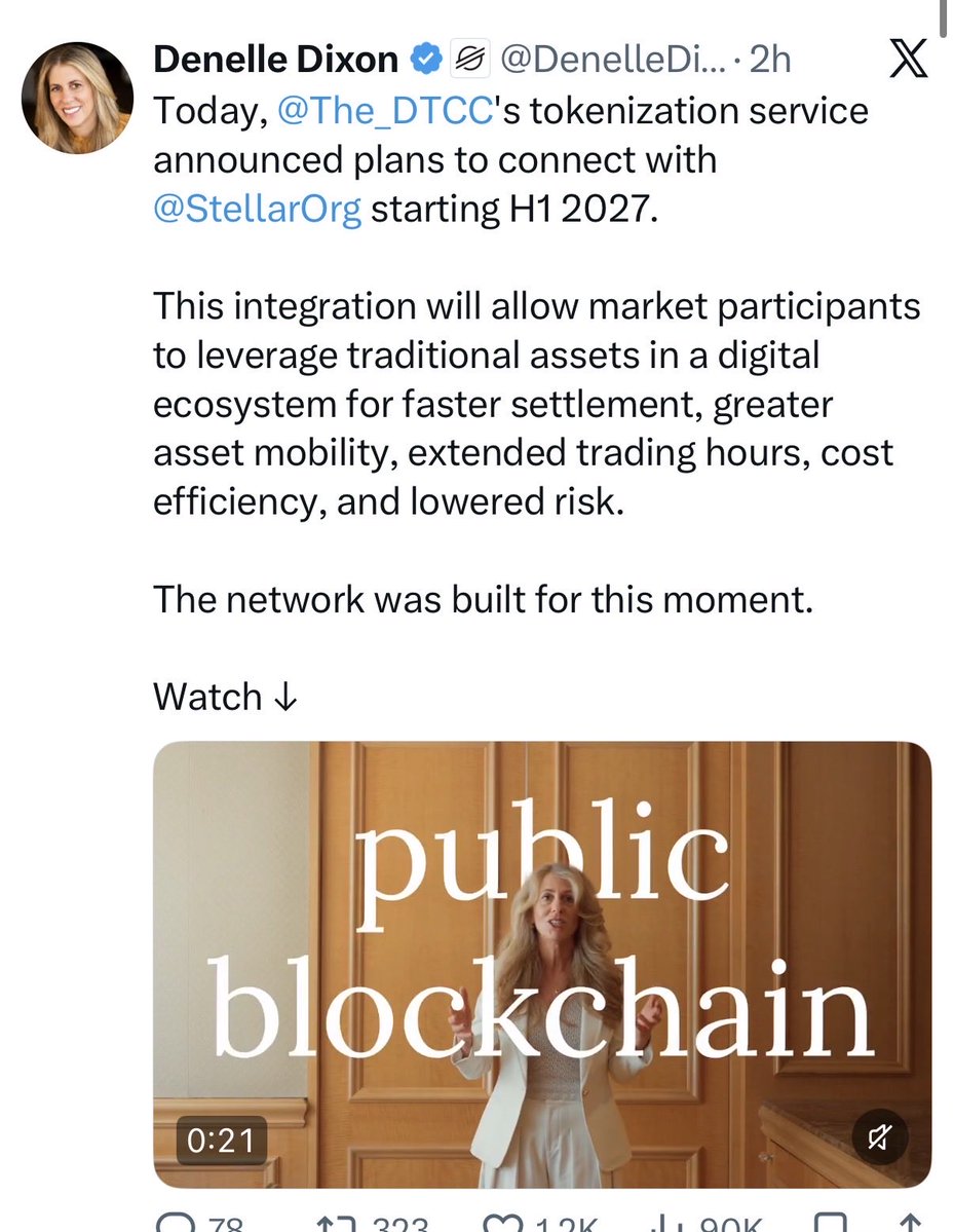 Cryptoinsightuk's tweet photo. Look at the replies to this tweet I’ve quote retweeted.

Look at the message being given to us from Stellar and the DTCC.

The mismatch in emotion to the upcoming wave of utility is palpable.

I don’t know how they’ve done it again, but it seems a lot of people have been emotionally damaged and / or given up completely, right when we are being given dates for our speculative assets to evolve into their utility phase.

It’s actually shocking to watch how people have capitulated to their own emotions.

Did you honestly think it’d be easy? You’d just click your fingers and everything you wanted happened? 

You do know you’re playing the money game with the masters of the game? And right when things are about to change you’ve given up or are getting angry. Why?

Have you forgotten why you’re here in the first place?

Trillions -> quadrillions are coming on chain.