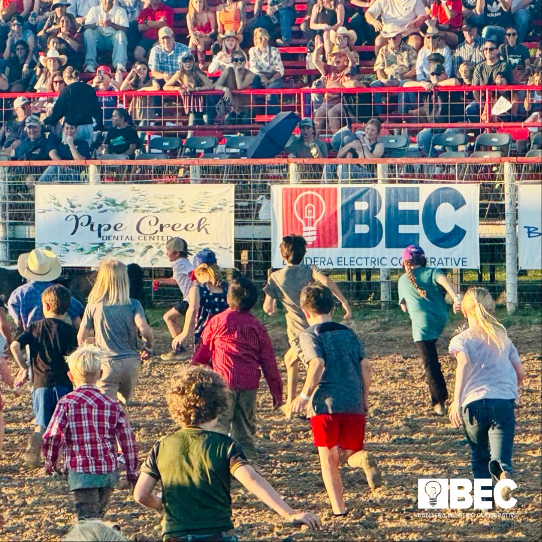 BanderaElectric's tweet photo. Bandera Electric Cooperative and BEC Fiber were proud sponsors of this year’s Memorial Weekend Stampede Rodeo presented by the Bandera ProRodeo Association! 🤠🐂🇺🇸

#BEC #BECFiber #StampedeRodeo #BanderaTexas #CowboyCapital #CommunityStrong https://t.co/TtP4rOh7wR