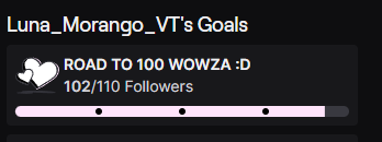 LunaMorango_VT's tweet photo. OMG I HIT 100 FOLLOWERS YIPPIEEEEE THANK YOU ALL SO SO MUCH I'M SO HAPPY https://t.co/45tWWIspbK