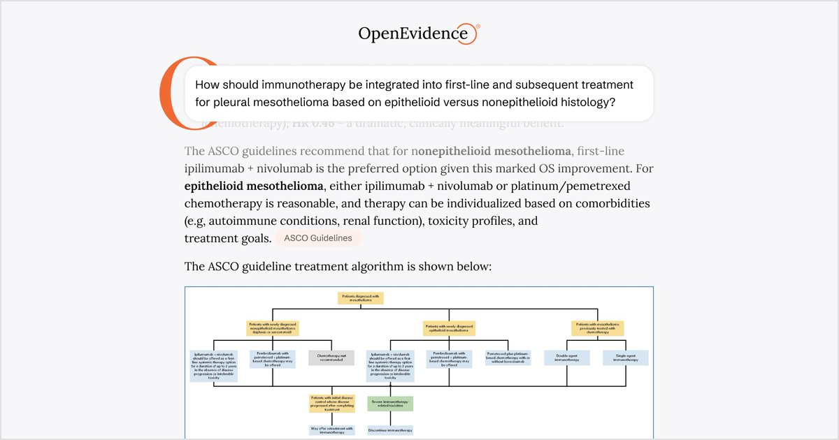 OpenEvidence tweet media