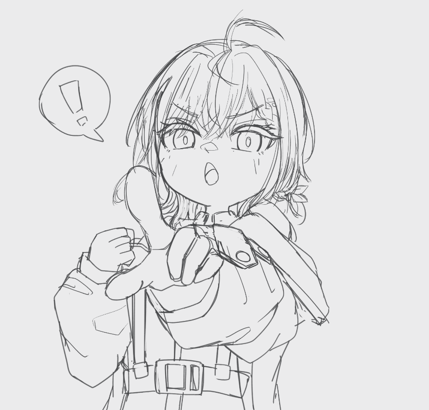 本当は醜くないよ。美しいの。原画イラスト　手描きイラスト Post by 工恩＠イラスト＆Live2D on X: ！＞