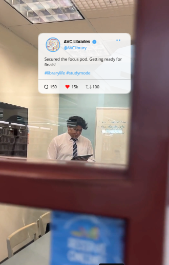 AVCLibrarian's tweet photo. Reserve a study room online! #Finals
 ↓
https://t.co/kSlqpFaqyF
↓
You MUST be a currently enrolled AVC Student to use the AVC Library Study Rooms.
↓
#AVCLibrary #Library #StudyRoom @avcollegeca https://t.co/haYYjfJXIb