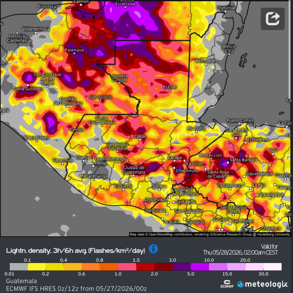 Clima Guatemala tweet media
