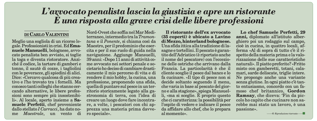 cavalent's tweet photo. #RISTORANTI #MAESTRALE https://t.co/5nEK6ZfM8K