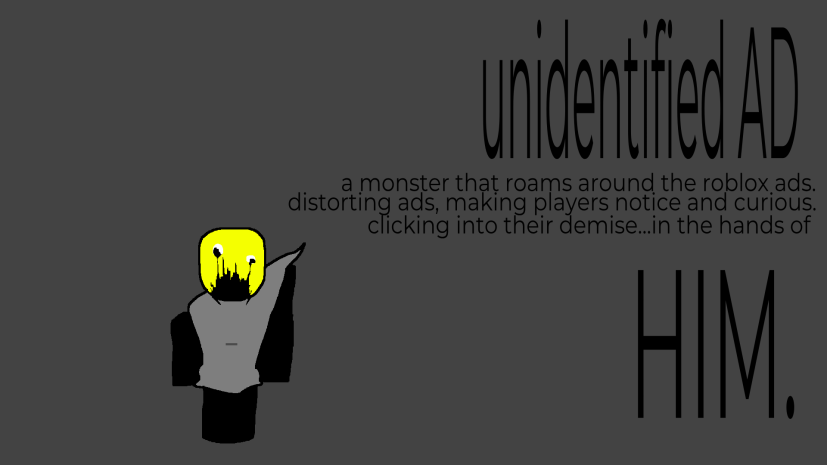 parasite4125's tweet photo. it lurks within the ads... (tryna to do an arg with this guy, dunno how i will execute it,,,) #roblox #robloxart #robloxarg #arg https://t.co/ykhjOqFGx9