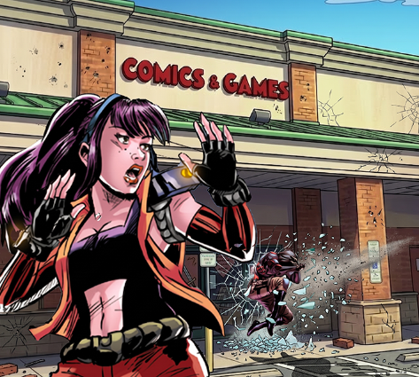 readsummit's tweet photo. In today's featured store, an attack is going down, but our heroes are on the scene to protect Parker Banner Kent and Wayne in Cornelius, North Carolina!

Find them and SUMMIT here: https://t.co/JmdsY840Qx https://t.co/JAJFfVonbu
