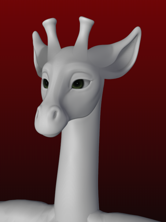 SovereignwolfSL's tweet photo. you'd be suprised how well rigged hair actually fits this so far. https://t.co/0CVXCn3Bxl