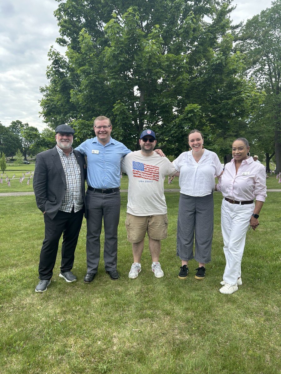 RepGreta's tweet photo. I was honored to join the Memorial Day ceremonies in Mt. Pleasant and Racine to remember those who have made the ultimate sacrifice to protect our rights and freedoms. https://t.co/oJFX6XUj1J