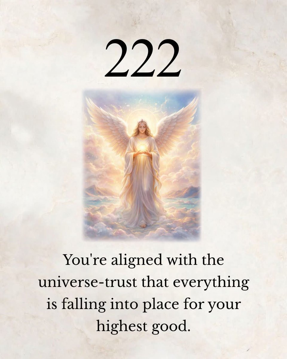 inconsciousnes7's tweet photo. ✨222✨

Affirm it with gratitude!✨ https://t.co/wI5KSzMIyP