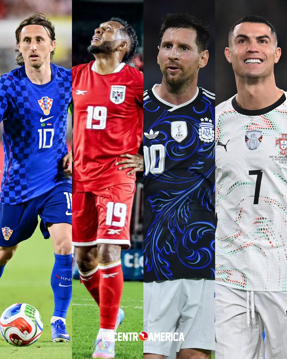 Futbolcentroame's tweet photo. 🥺 El Mundial 2026 será 𝑻𝒉𝒆 𝑳𝒂𝒔𝒕 𝑫𝒂𝒏𝒄𝒆 para estos cracks. ⚽🐐 https://t.co/1Ivzji9EcC