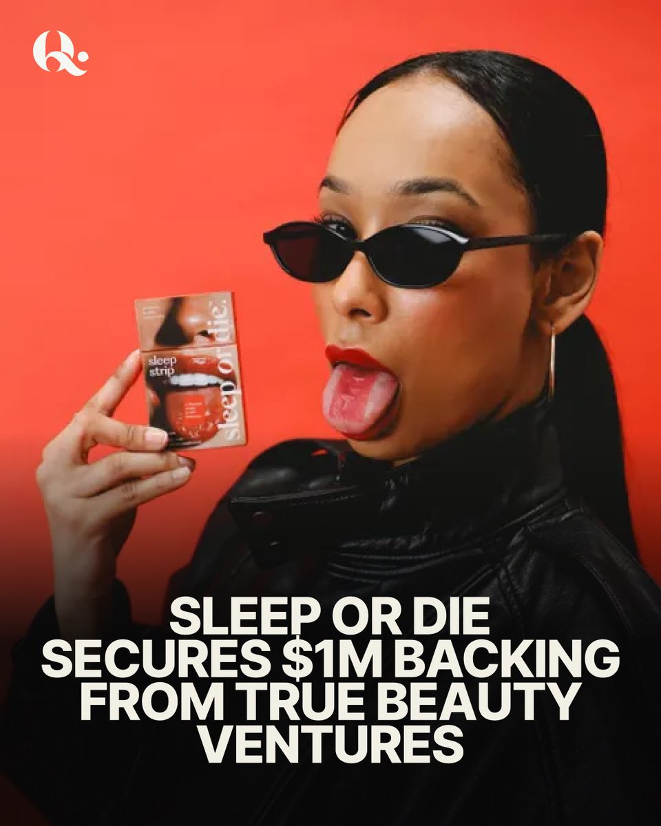 queensatwork's tweet photo. Wellness founder Lauren Sudeyko has secured $1M investment from True Beauty Ventures for disruptive sleep brand Sleep or Die 🔗 https://t.co/hynzFWs8NO https://t.co/929oNkG5vm
