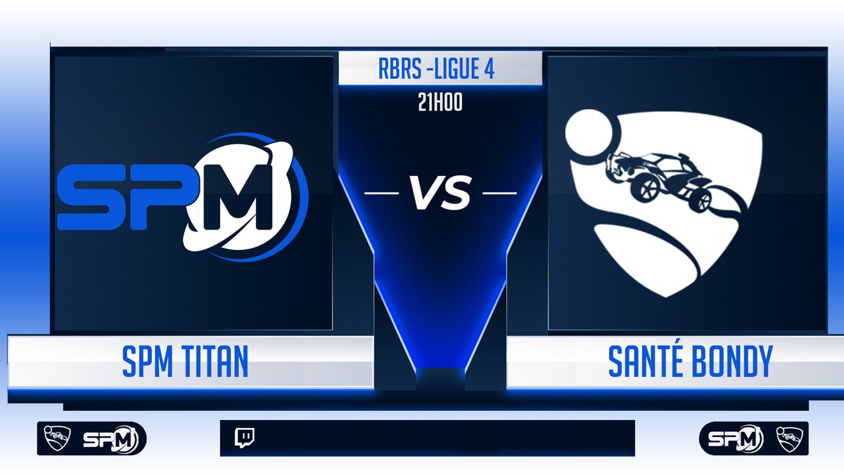 spmcorp's tweet photo. Ce soir dernier match de notre roster SPM Titan qui cherchera à se qualifier pour les playoffs

Pas de cast mais stream en POV
https://t.co/xv5elsryRD

#SPM #rocketleague https://t.co/MjTuBBpBoS