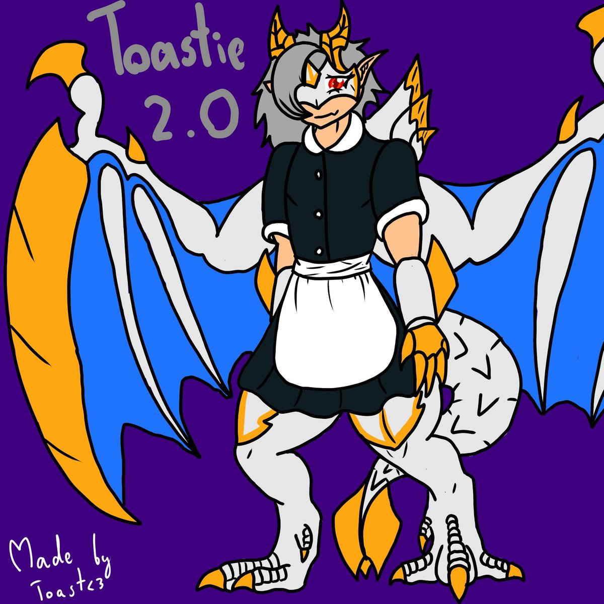 Gam1ng2115's tweet photo. @HungriestNenu Toasty is a teeny tiny durg femboy (he, but will never be him) that is willing to be snuggled up comfortably in your belly :3 https://t.co/PvrBsLS0GG