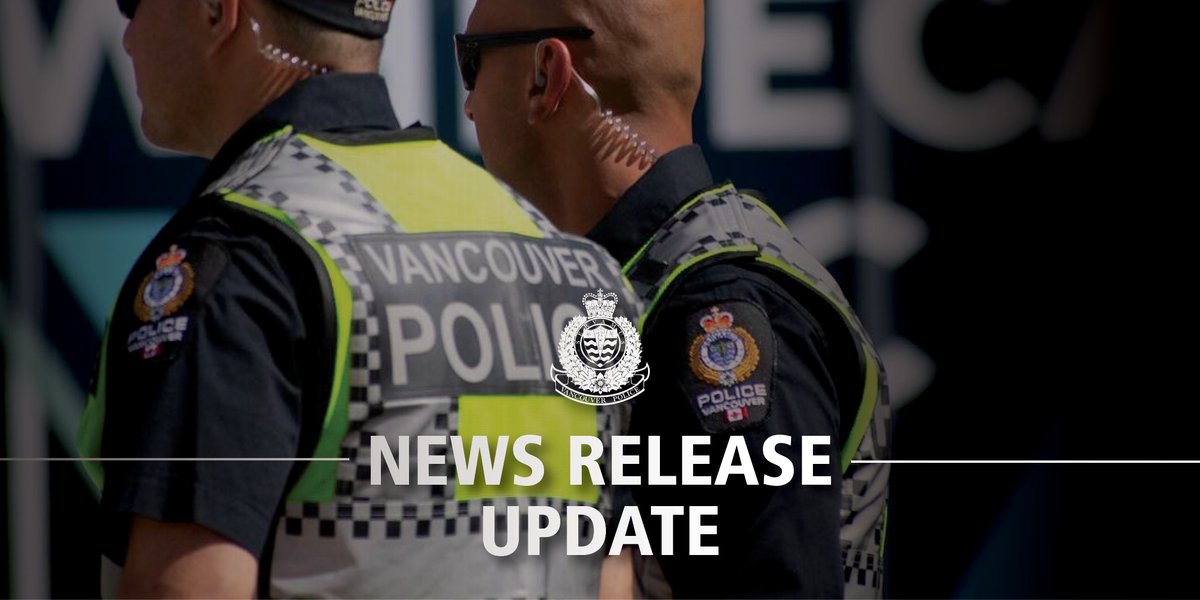 VancouverPD's tweet photo. #VPDNews: The senior citizen who was struck by the vehicle in the West End vehicle-ramming incident on May 15 has died on May 24.

Vancouver Police have notified Crown counsel and are in the process of submitting evidence for consideration of additional charges.

Tadd Bali, 34, is currently charged with four counts of dangerous operation of a motor vehicle causing bodily harm.  He remains in custody.