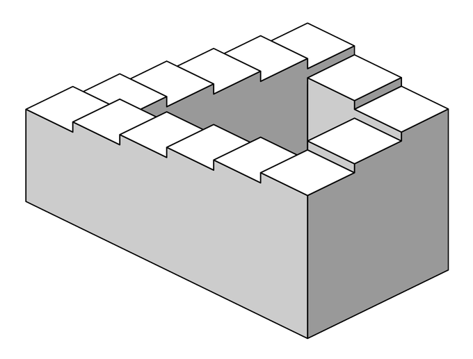 phalpern's tweet photo. Ascending and Descending:  Where Art Meets Science

A work of art by M. C. Escher was inspired by the impossible staircase of Lionel and Roger Penrose

Sir Roger Penrose was one of the recipients of the 2020 Nobel Prize in Physics, and remains active today at the age of 94. https://t.co/vt146gz8lj