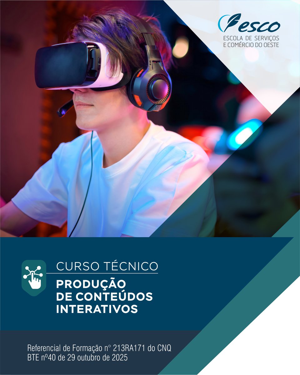 ESCOTVedras's tweet photo. Ensino Gratuito
Inscrições abertas em https://t.co/rP8A993DPm https://t.co/XzbnTMVb32
