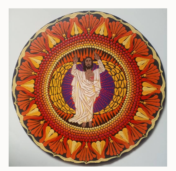 ArtistOluAlade's tweet photo. My painting. 'The Resurrection'
Acrylic on round wood.
12 inches/30cm wide.
https://t.co/EO55qkhSLf

#painting #artist #gallery #oluwaseyialade https://t.co/sRizzpswTy