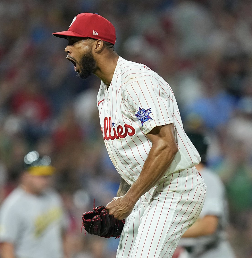 JustBB_Media's tweet photo. Most strikeouts by a pitcher during a 5-start span allowing 0 runs (min. 35 IP):

47 -  2026 Cristopher Sánchez 🤯
46
45
44
43
42
41
40
39
38
37
36
35 - 2007 Brandon Webb, 1968 Bob Gibson, 1968 Don Drysdale https://t.co/1I1QCBY19D