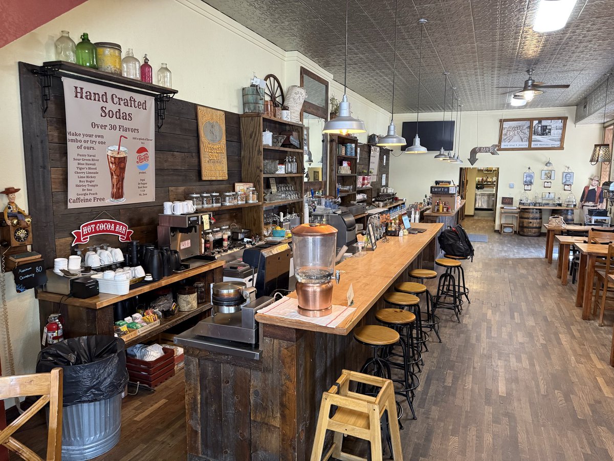 johnn_Shift4's tweet photo. Annie’s Soda Saloon in Cody, WY has joined @Shift4 , they are using our Shift4 Dine system https://t.co/mh6t2LmBwW