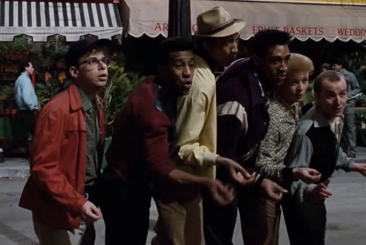 hill_grange's tweet photo. #didyouknow Danny Cunningham aka Liam was in Little Shop of Horrors as part of the Doo-Wop Group (2nd from the right). The Doo-Wop Group was also featured in Family Guy making Danny Cunningham the only Grange Hill actor to have been on Family Guy (Kind of!) https://t.co/7iLULX6lhS