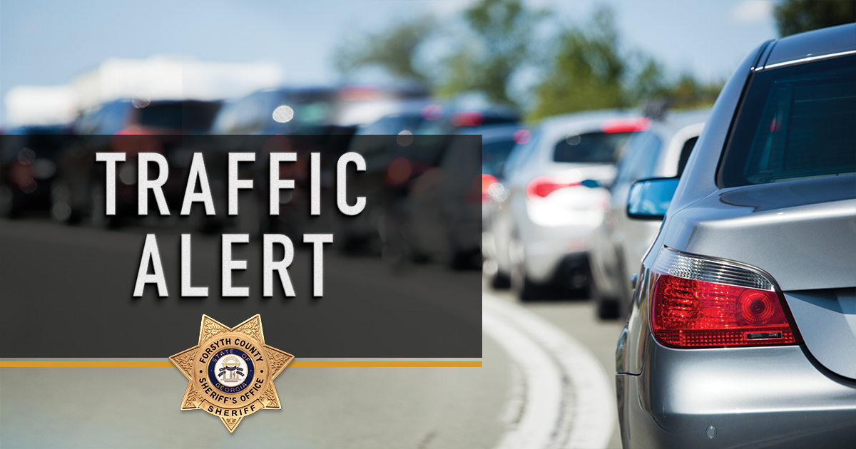 ForsythCountySO's tweet photo. Forsyth Co Sheriff's Office deputies are reporting TRAFFIC CONGESTION in the area of SHILOH RD/SHILOH RD E due to a traffic incident. Expect delays or use an alternate route. STAY SAFE FORSYTH! https://t.co/TNJe9J99Ib https://t.co/kLojPFixK3