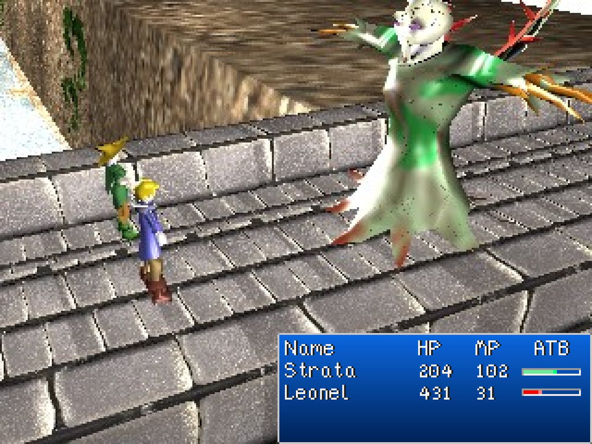 FixedFuncStudio's tweet photo. @Raven67854 @RetroGames_Hunt @SankarasCorgi @PRBG_Aesthetics Thank you for pointing out our #indiedev #HarbingersofDestiny game @Raven67854. really appreciate it! Personally, I'm really happy how the bridge scene turned out. The battle screen is almost ready, but here's a #lowpoly #PSX  mockup https://t.co/QdDO3V2hM6