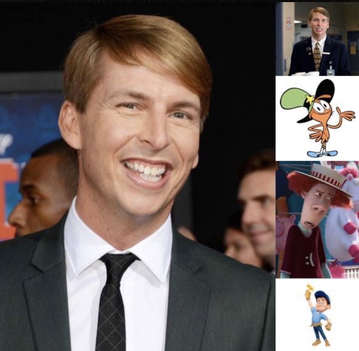 davidmarchie's tweet photo. Happy birthday, @JackMcBrayer7! #wanderoveryonder #wreckitralph #JackMcBrayer https://t.co/hYWs7YhEWQ