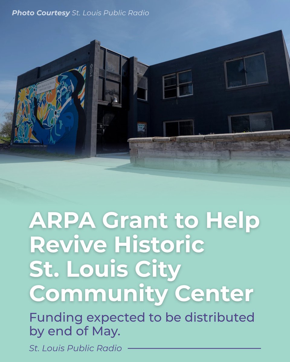 DevelopStLouis's tweet photo. A historic community center is one step closer to a new life.

Thanks to funding from the North St. Louis Small Business and Non-Profit Grant Program, the George Washington Carver House—with support from Sigma Legacy Foundation, the charitable arm of Phi Beta Sigma fraternity—is moving towards restoring the north half of the building into a community gathering space.

Read more from @stlpublicradio: https://t.co/J8o6NDtNbt