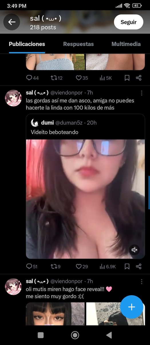 _Yuttki0's tweet photo. Mutis vallan a reportar esta cuenta de un gordo incel que se la pasa criticando mujeres y haciendo comentarios gordofobicos, machistas y racistas https://t.co/uSg76XqhJv