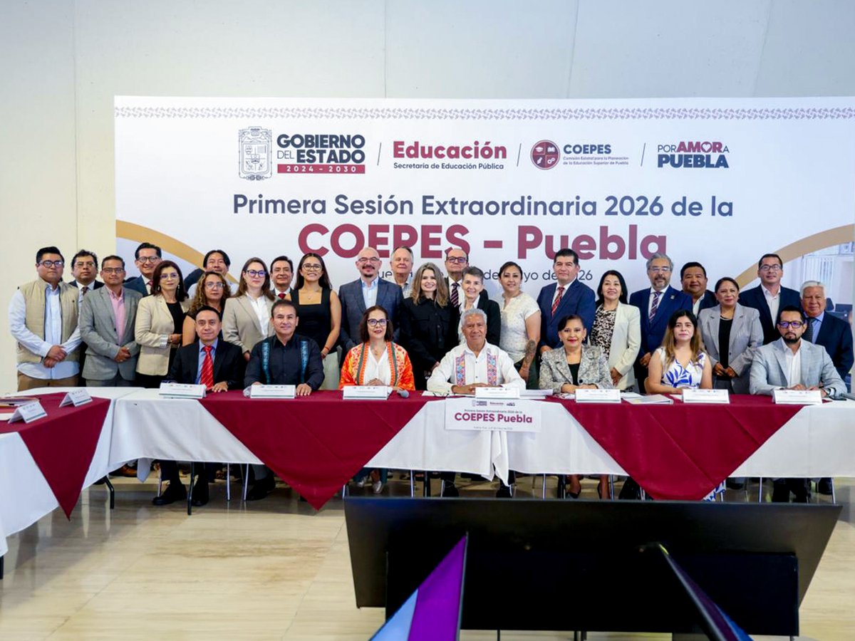 TehuacanUTT's tweet photo. 🤝 El rector de nuestra universidad, Arq. Rafael Honorio Delgado Sasia, participó en la 1ª Sesión Extraordinaria 2026 de la Comisión Estatal para la Planeación de la Educación Superior de Puebla (COEPES-Puebla). https://t.co/wag5Baop8O
