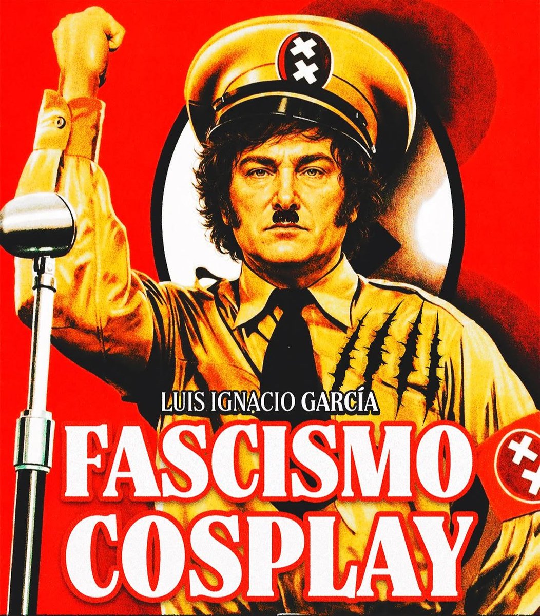 Posdata_ar's tweet photo. Un gobierno que nace como consumo irónico se convierte en una pantomima de fascismo, un juego de disfraces que se lleva puesto todo.
A las 19 hs Los Osos de Grafton con @juanelegonzalez y Diego Sztulwark le sacan el maquillaje junto a Luis Ignacio García
 
https://t.co/uy7LKMNYI0 https://t.co/kxutqk2ntT
