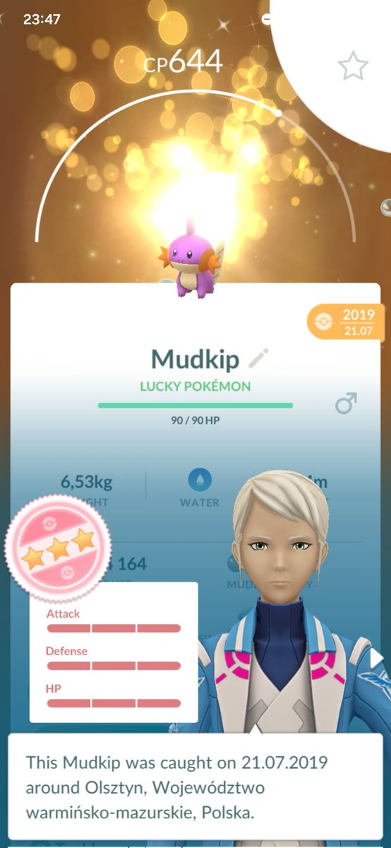 haster6POGO's tweet photo. Shundo mudkip from remote trade😎
#PokemonGO https://t.co/xzQZcNKGoR