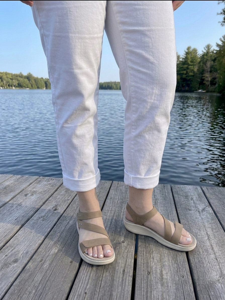Aetrex's tweet photo. Designed to keep you moving comfortably all day long 🚶‍♀️ Along with arch support, the Savannah features BioRocker™ Technology to promote a smooth heel-to-toe motion while reducing pressure on the ball of the foot 🦶 Shop the Savannah NOW: https://t.co/kCRPQ3rdrw https://t.co/zuqyCRdg7m