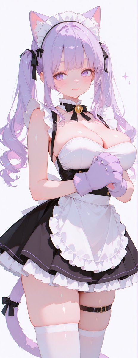 RT @ririna_purple: おはにゃん💜
This is an original SFW anime-style illustration