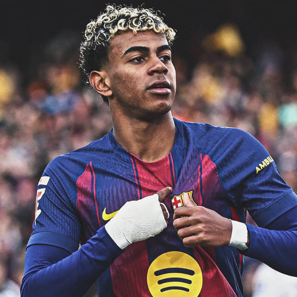 BarcaDepressaoo's tweet photo. 🚨 EXCLUSIVO!

Lamine Yamal continuará no Barcelona na temporada 2026/27!

🗞️ Barcelona da Depressão https://t.co/n7AXyhiPzG