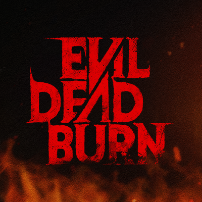 EvilDeadTrivia's tweet photo. @STARBURST_MAG Uh, you guys know that's not the official logo, right? The BURN is in the wrong font. This is what the real logo looks like: https://t.co/fIz7venzeV