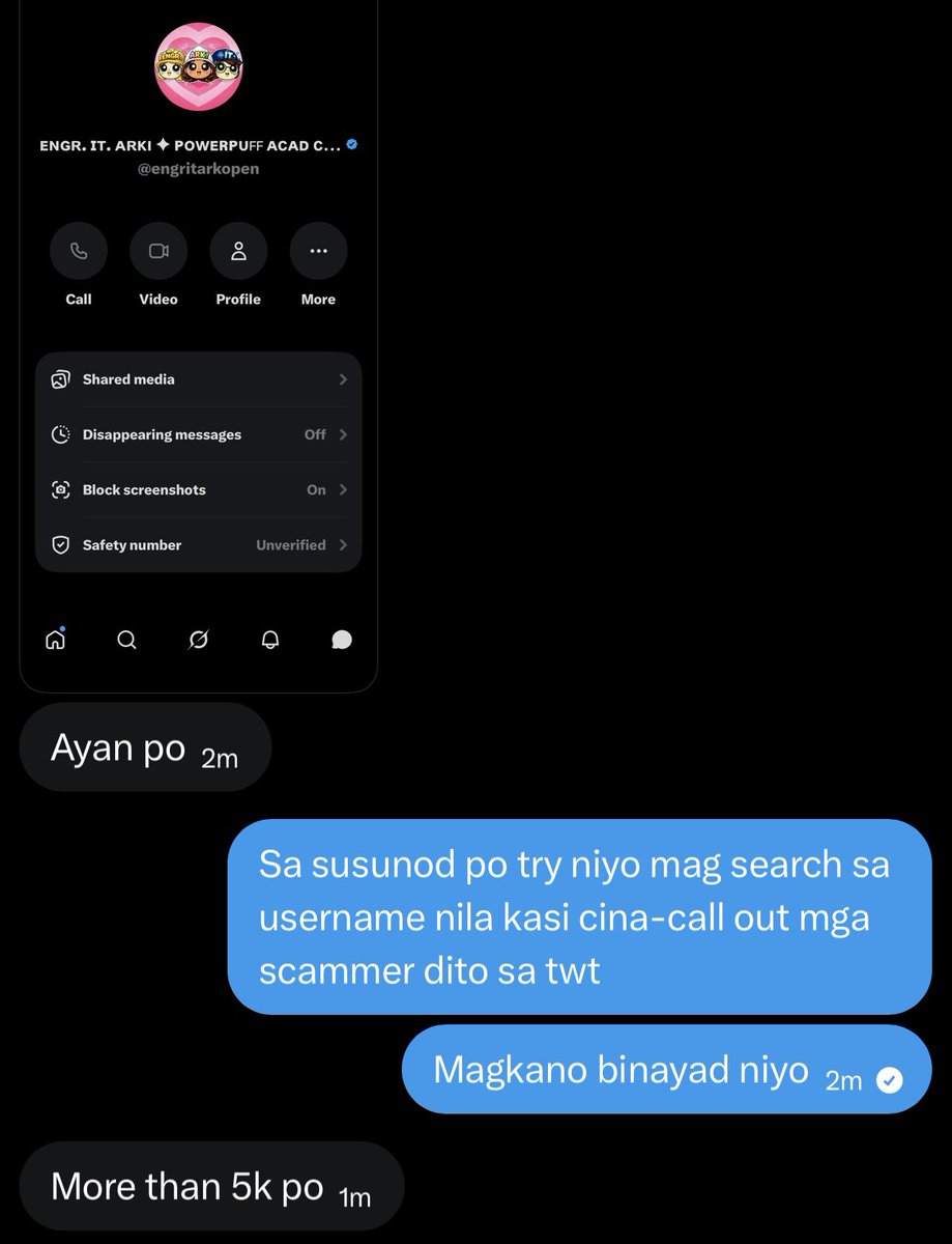 chaedoescomms's tweet photo. Ang kapal talaga ng mukha ng mga scammer na ‘to, dapat sila nalang yung kinukuyog eh. Hindi na naawa sa mga tao na kailangan ng acad commission. Sana i-mass report natin ‘to nang matanggal na mga lason dito sa commstwt. https://t.co/chhVPPNi7D